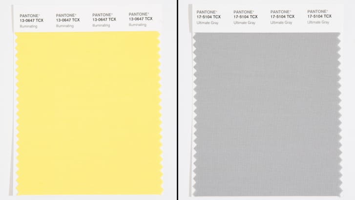Інститут кольору Pantone оголосив кольори 2021 року