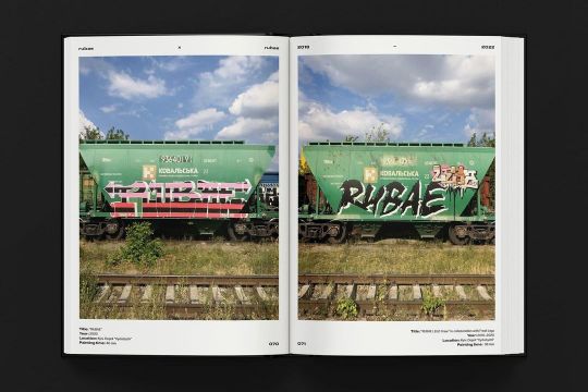 Книга про графіті українського стрит-арт художника Rubae